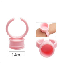 Кольцо розовое -1.4см (3)