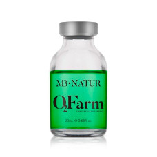 MB Natur Ботокс для ресниц O2FARM с витамином H и имбирем, 1 ампула, 20 мл